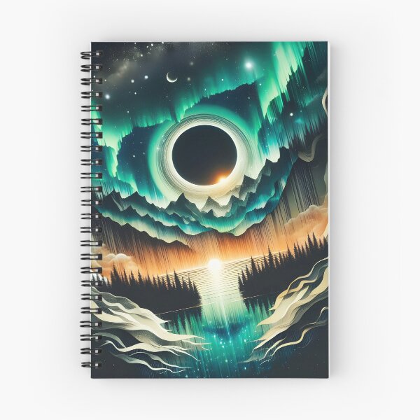 Item preview, Layered Northern Lights, Ai Generated Art   designed and sold by ACC .