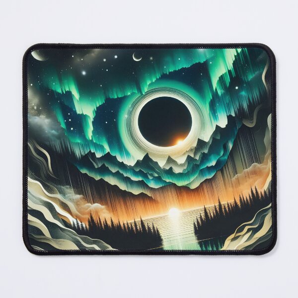 Item preview, Layered Northern Lights, Ai Generated Art   designed and sold by ACC .