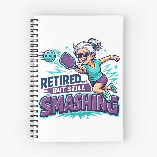 Item preview, Funny Pickleball Grandma Shirt – Retired But Still Smashing – Humorous Gift for Grandmother designed and sold by Pickleball-Gift.