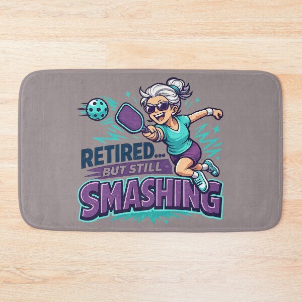 Item preview, Funny Pickleball Grandma Shirt – Retired But Still Smashing – Humorous Gift for Grandmother designed and sold by Pickleball-Gift.