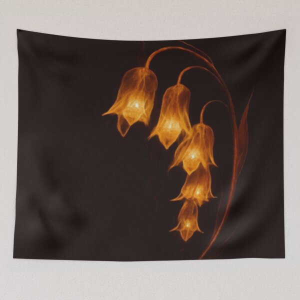 Item preview, fire flower bell designed and sold by Ecosetereos.