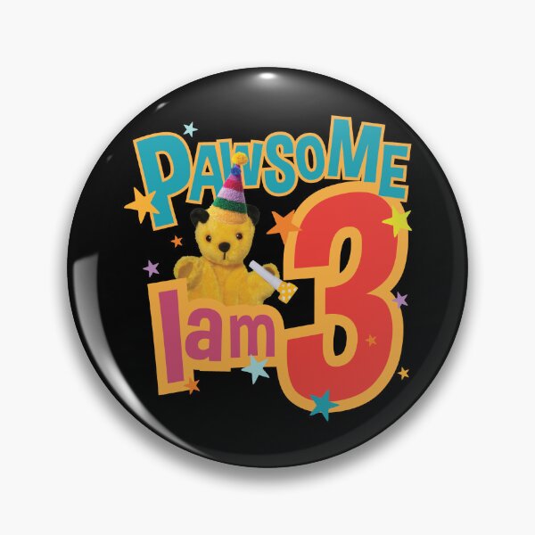 Item preview,  Sooty I Am Three 3rd Birthday Pawsome Kids designed and sold by All-And-Every.