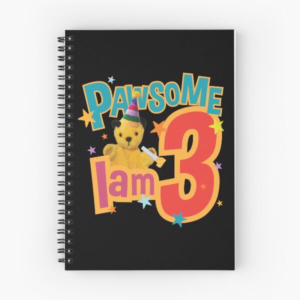 Item preview,  Sooty I Am Three 3rd Birthday Pawsome Kids designed and sold by All-And-Every.