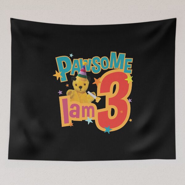 Item preview,  Sooty I Am Three 3rd Birthday Pawsome Kids designed and sold by All-And-Every.
