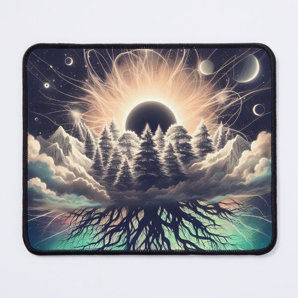 Item preview, Layered Northern Lights, Ai Generated Art   designed and sold by ACC .