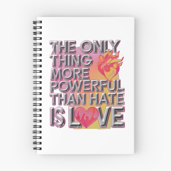 Item preview, The Only Thing More Powerful Than Hate Is Love  designed and sold by Uglyandcute.
