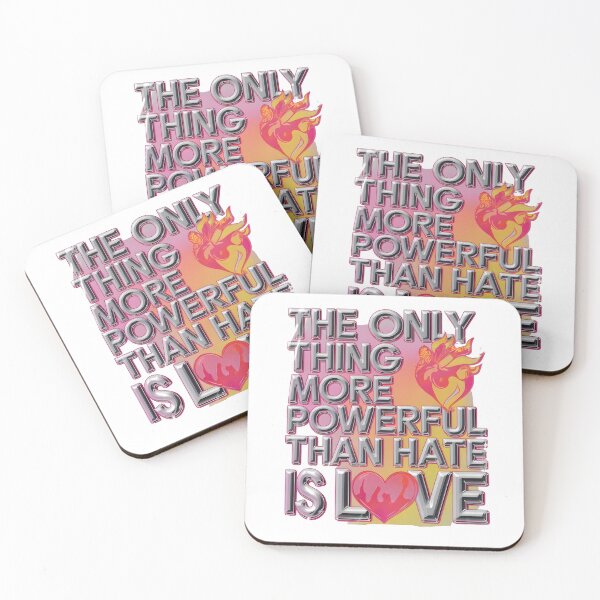 Item preview, The Only Thing More Powerful Than Hate Is Love  designed and sold by Uglyandcute.