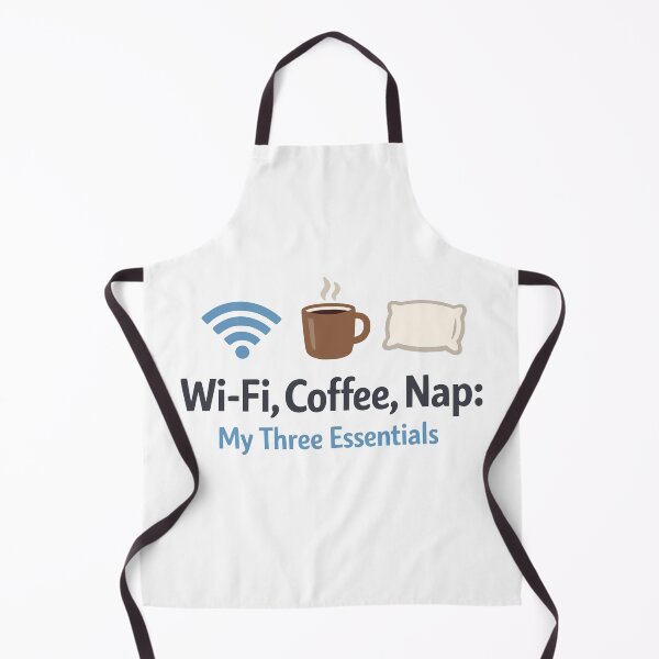 Item preview, Relatable Wi-Fi Coffee Nap Three Essentials Humor designed and sold by FunFitLife Studio.