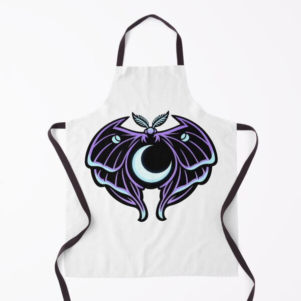 Item preview, Lunar Moth Sigil – Mystic Celestial Emblem designed and sold by wait4signal.
