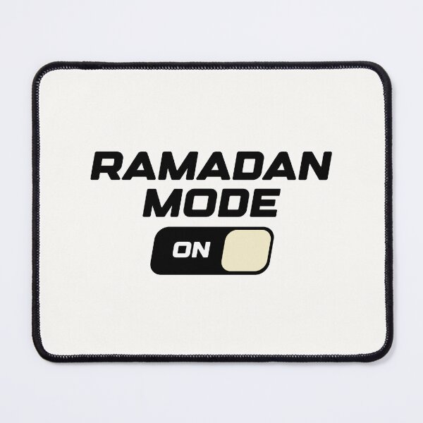Item preview, Ramadan Mode On Dynamic Speed Typography Toggle Switch Art designed and sold by Miniature Store.