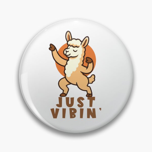 Item preview, Just Vibin’ Alpaca designed and sold by artwork2024.