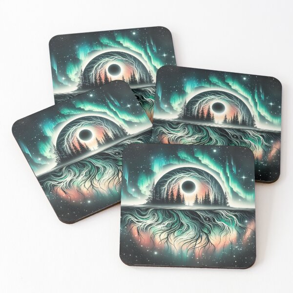 Item preview, Layered Northern Lights, Ai Generated Art   designed and sold by ACC .