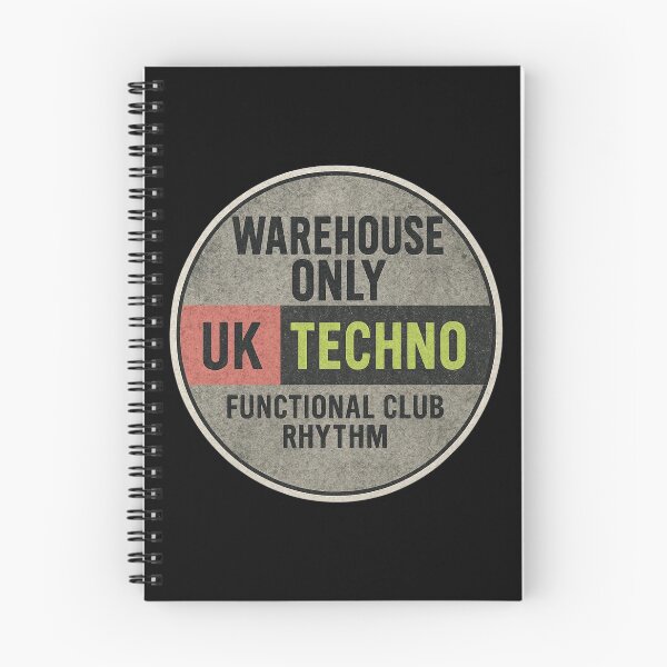 Item preview, Warehouse Only UK Techno – Underground Club Rhythm Typography designed and sold by |TRSSHOP|.