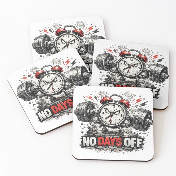 Item preview, No Days Off – Relentless Grind Graphic designed and sold by Raven Studios.
