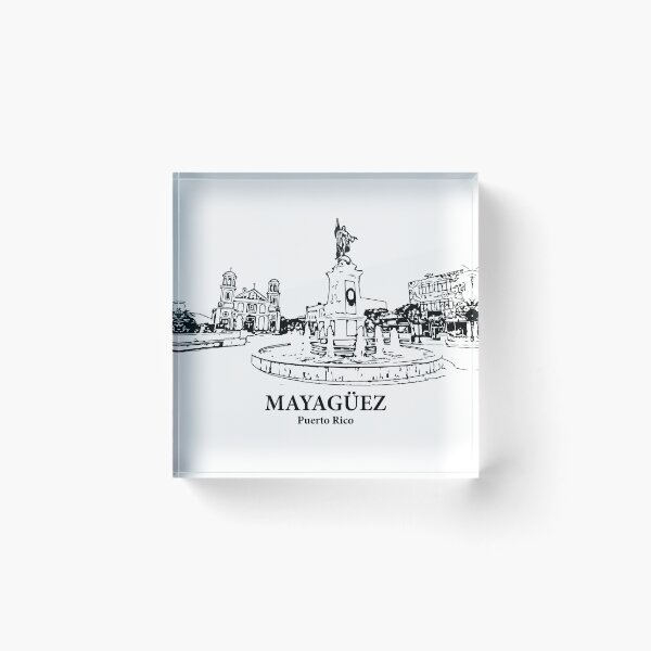 Item preview, Mayagüez - Puerto Rico designed and sold by Lakeric Cityscapes.