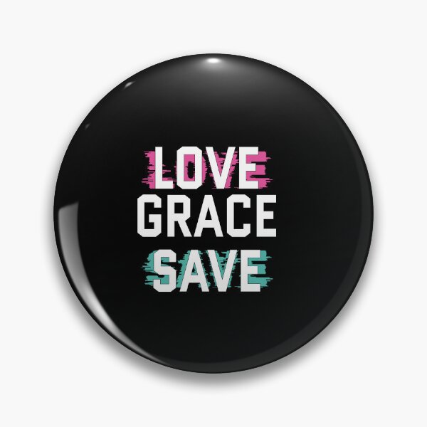 Item preview, Love Grace Save Modern Christian Design designed and sold by Sunniz.