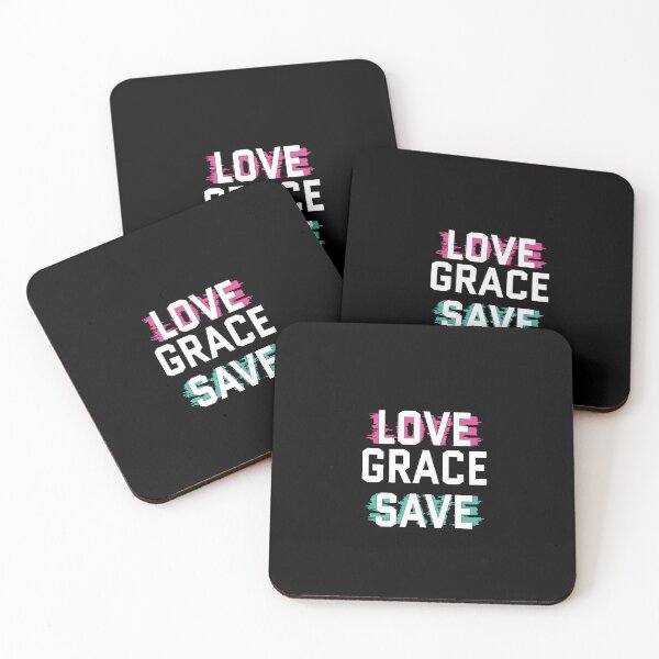 Item preview, Love Grace Save Modern Christian Design designed and sold by Sunniz.