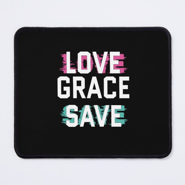 Item preview, Love Grace Save Modern Christian Design designed and sold by Sunniz.