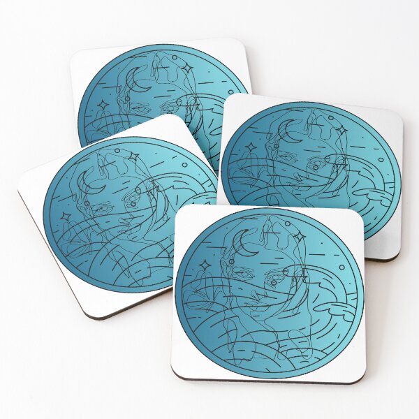 Item preview, Oceanic Reverie – Minimalist One Line Art Portrait designed and sold by Kanniax.