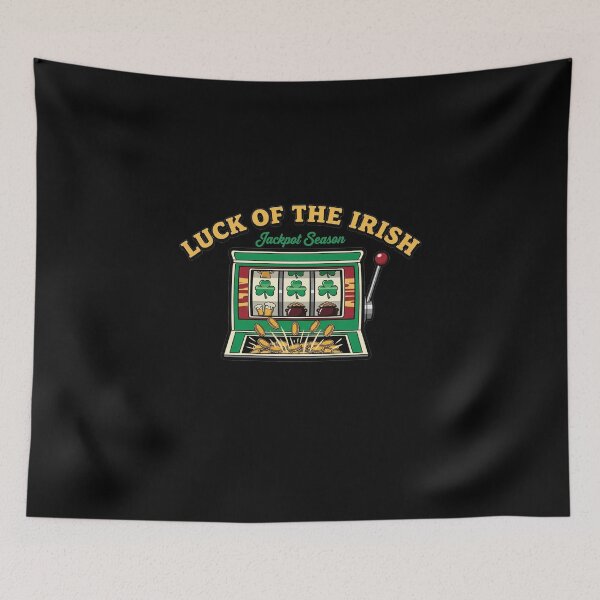 Item preview, Luck of the Irish — Vintage Slot Machine St Patrick's Day  designed and sold by FelixnRobinus.