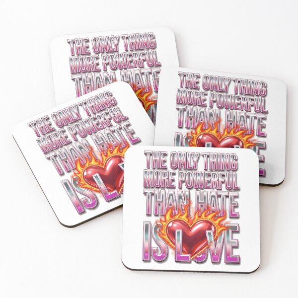 Item preview, The Only Thing More Powerful Than Hate Is Love  designed and sold by Uglyandcute.
