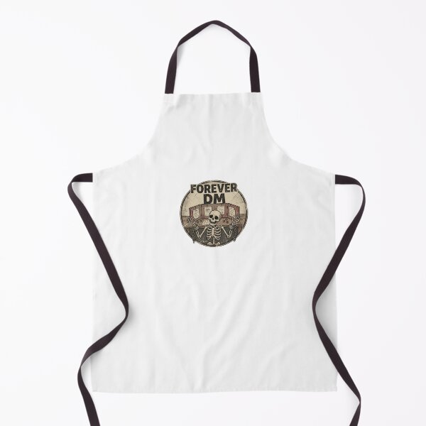 Item preview, Forever DM Skeleton Chained To Screen Funny RPG Game Master designed and sold by Fenay Designs.