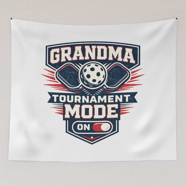 Item preview, Pickleball Grandma Shirt – Tournament Mode On – Athletic Championship Style Tee – Gift for Grandmother designed and sold by Pickleball-Gift.