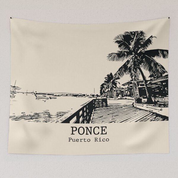 Item preview, Ponce - Puerto Rico designed and sold by Lakeric Cityscapes.