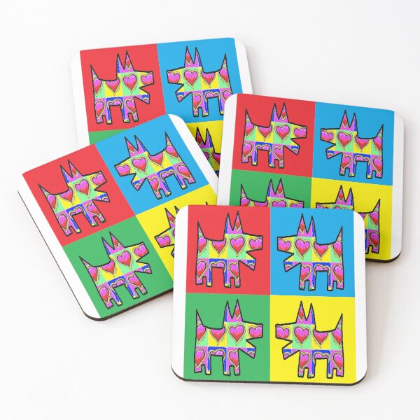 Item preview, graffiti Dogs 123 Pop Art 123 Cool 123  designed and sold by LowEndGraphics.