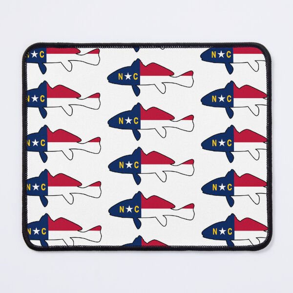 Item preview, Red Drum North Carolina State Flag designed and sold by marmalade-art.