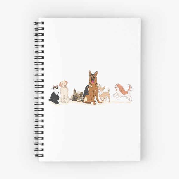 Item preview, Grupo de Cachorrinhos Amigos e Gato Preto designed and sold by Dhiessi.