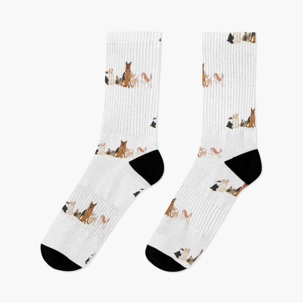 Item preview, Grupo de Cachorrinhos Amigos e Gato Preto designed and sold by Dhiessi.