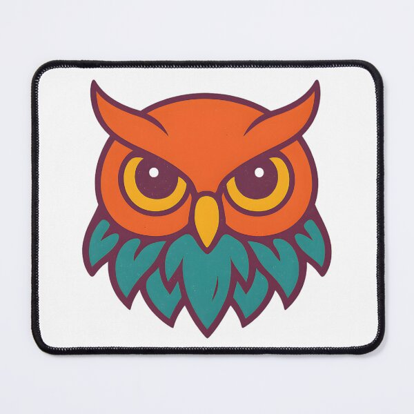 Item preview, Retro Owl – Vintage 70s Design Illustration designed and sold by Sunset Syndicate.