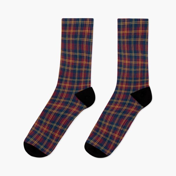 Item preview, Cleveland cavaliers plaid tartan  designed and sold by Broken Antler Designs .