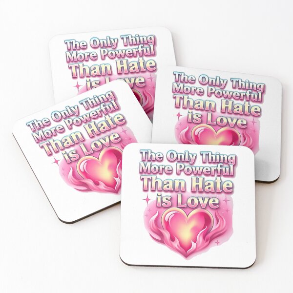 Item preview, The Only Thing More Powerful Than Hate Is Love  designed and sold by Uglyandcute.