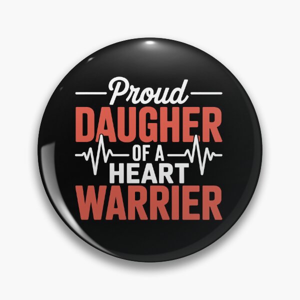 Item preview, Proud Daughter Heart Warrior designed and sold by jkrphoto.