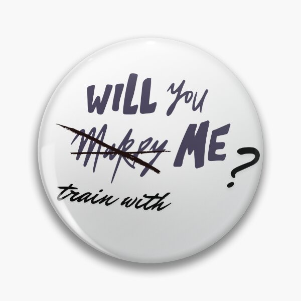 Item preview, Will you train with me? designed and sold by BlissThreads.