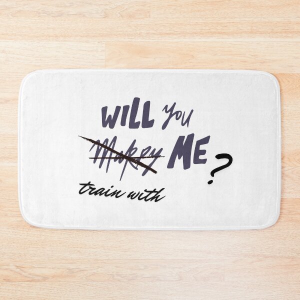 Item preview, Will you train with me? designed and sold by BlissThreads.