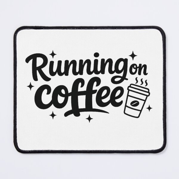 Item preview, Running on Coffee Every Day designed and sold by MarselArt.