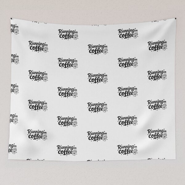 Item preview, Running on Coffee Every Day designed and sold by MarselArt.