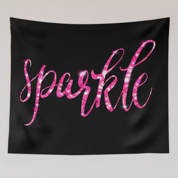 Item preview, Pink Sparkle, sparkling pink graffiti  designed and sold by hollycooper.