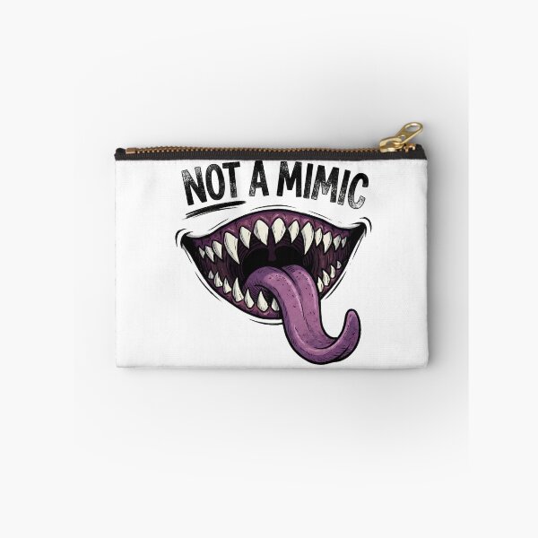 Item preview, Not A Mimic Funny Purple Monster Mouth Tabletop Gaming designed and sold by Fenay Designs.