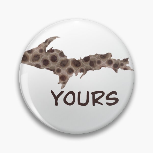 Item preview, Funny Yupper saying,“Up yours” Michigan humor, Petoskey stone pattern  designed and sold by hollycooper.