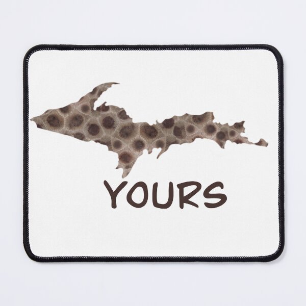 Item preview, Funny Yupper saying,“Up yours” Michigan humor, Petoskey stone pattern  designed and sold by hollycooper.