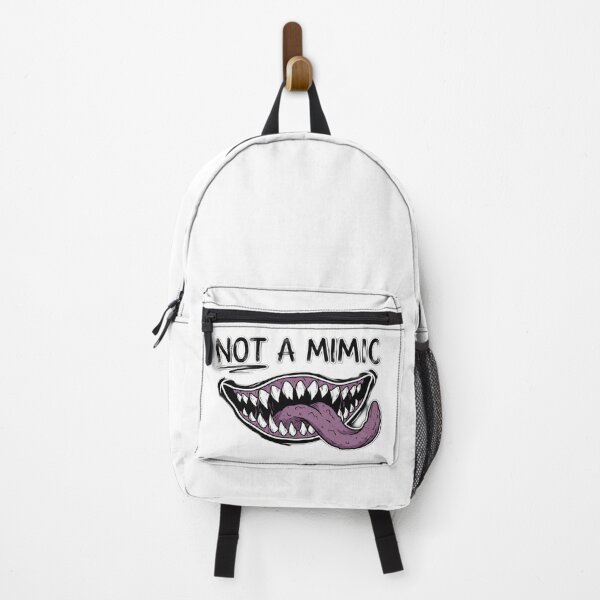 Item preview, Not A Mimic Sharp Teeth Monster Mouth Tabletop RPG designed and sold by Fenay Designs.