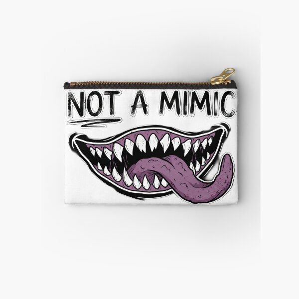 Item preview, Not A Mimic Sharp Teeth Monster Mouth Tabletop RPG designed and sold by Fenay Designs.