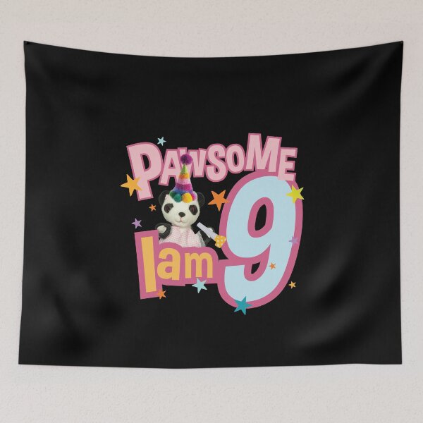 Item preview, Sooty Soo I Am Nine 9th Birthday Pawsome Kids designed and sold by All-And-Every.