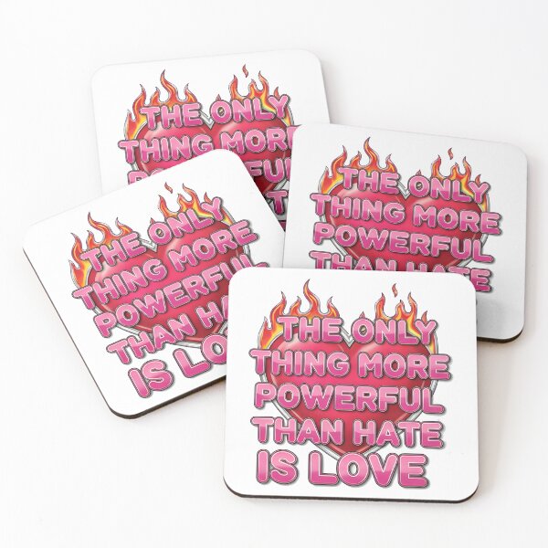 Item preview, The Only Thing More Powerful Than Hate Is Love  designed and sold by Uglyandcute.
