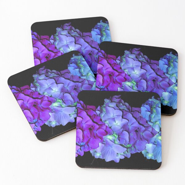 Item preview, purple pink hydrangeas | Periwinkle blue hydrangea | teal hydrangeas | Romantic blue floral | elegant pink floral | pretty purple floral designed and sold by hollycooper.