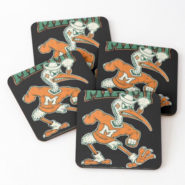 Item preview, Miami Hurricanes Ibis Classic Vintage Mascot Desig designed and sold by AnaBode.